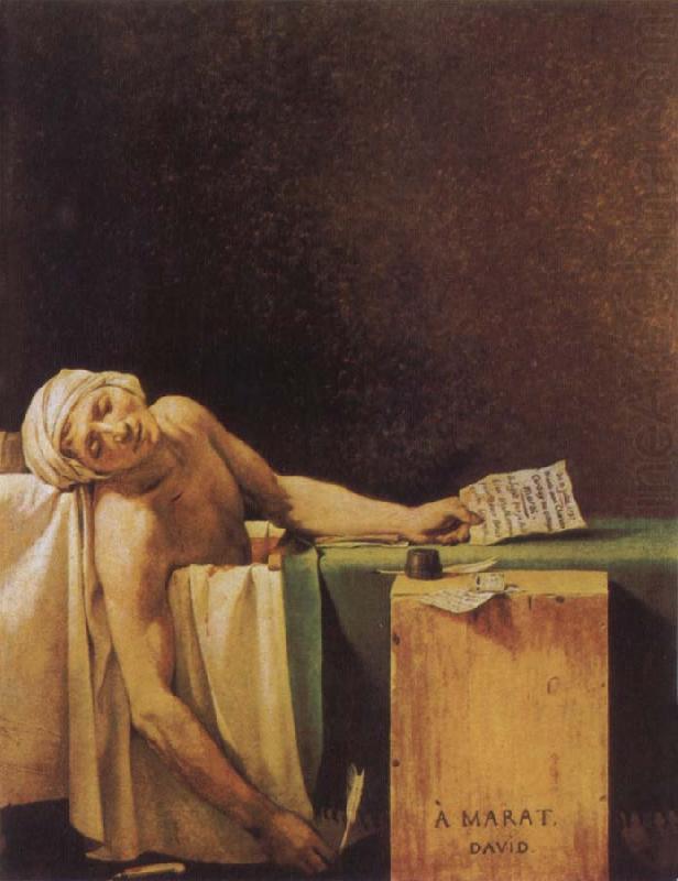 Jacques-Louis David The Death of Marat oil painting picture
